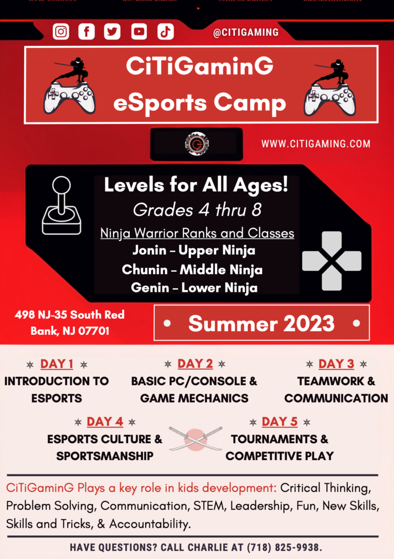 Esports Camp Poster
